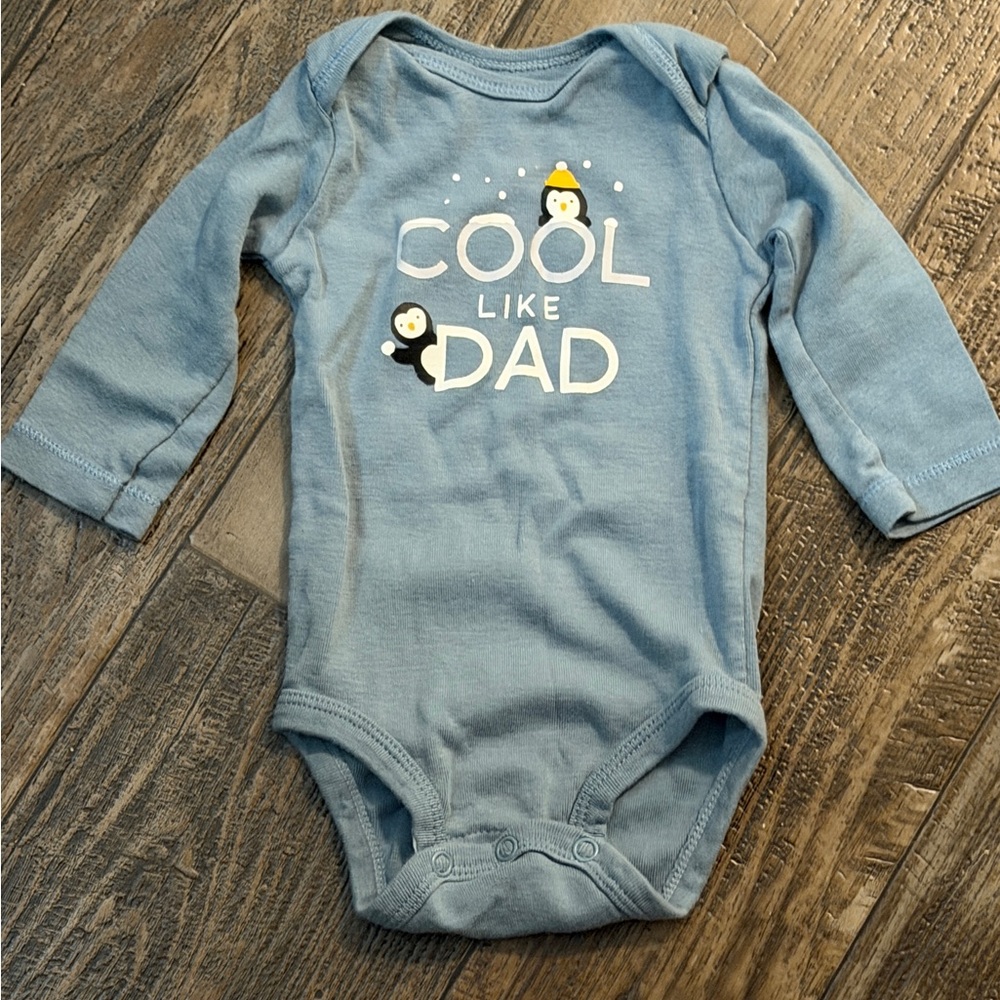 Carter's Blue 'Cool Like Dad' Bodysuit